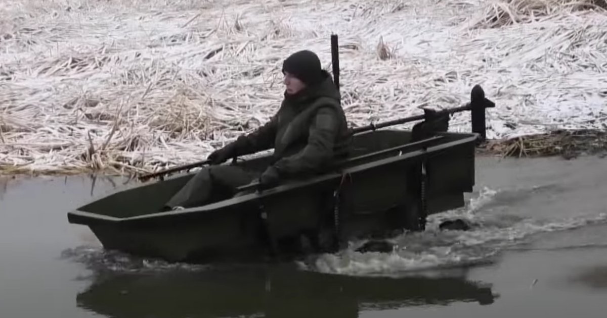 Ukrainska ingenjörer har skapat en unik amfibisk drönare för att evakuera stridande från slagfältet och leverera förnödenheter