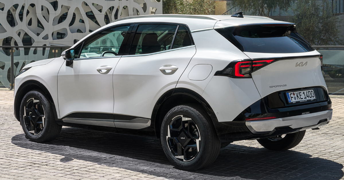 Kia Sportage front end design