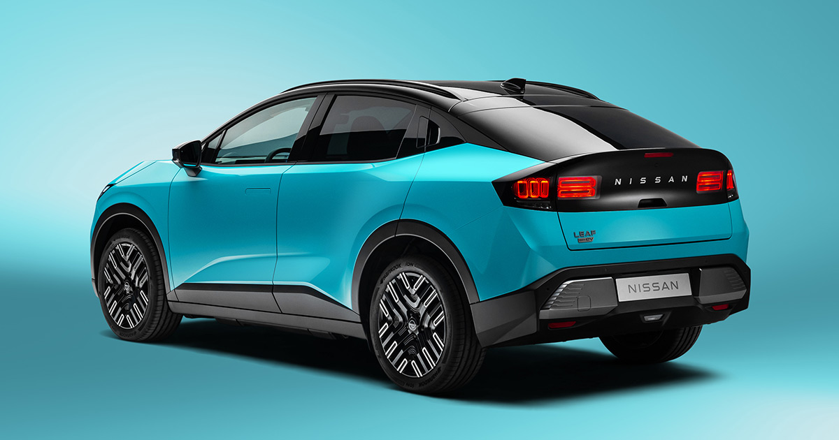 Designen av den nya Nissan Leaf