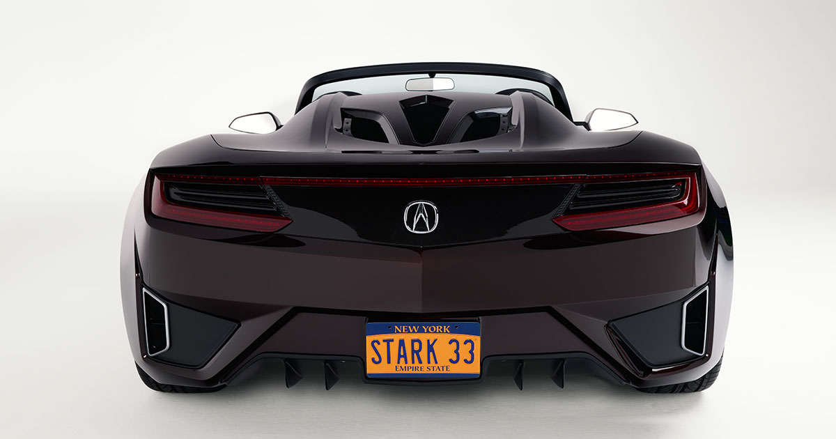 Acura NSX Roadster - sidovy.