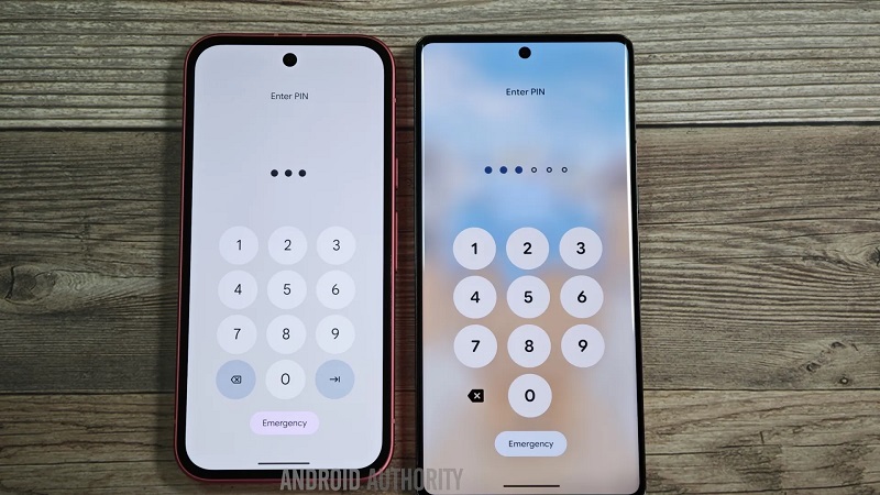 Uppdaterad låsskärm med nya meddelanden