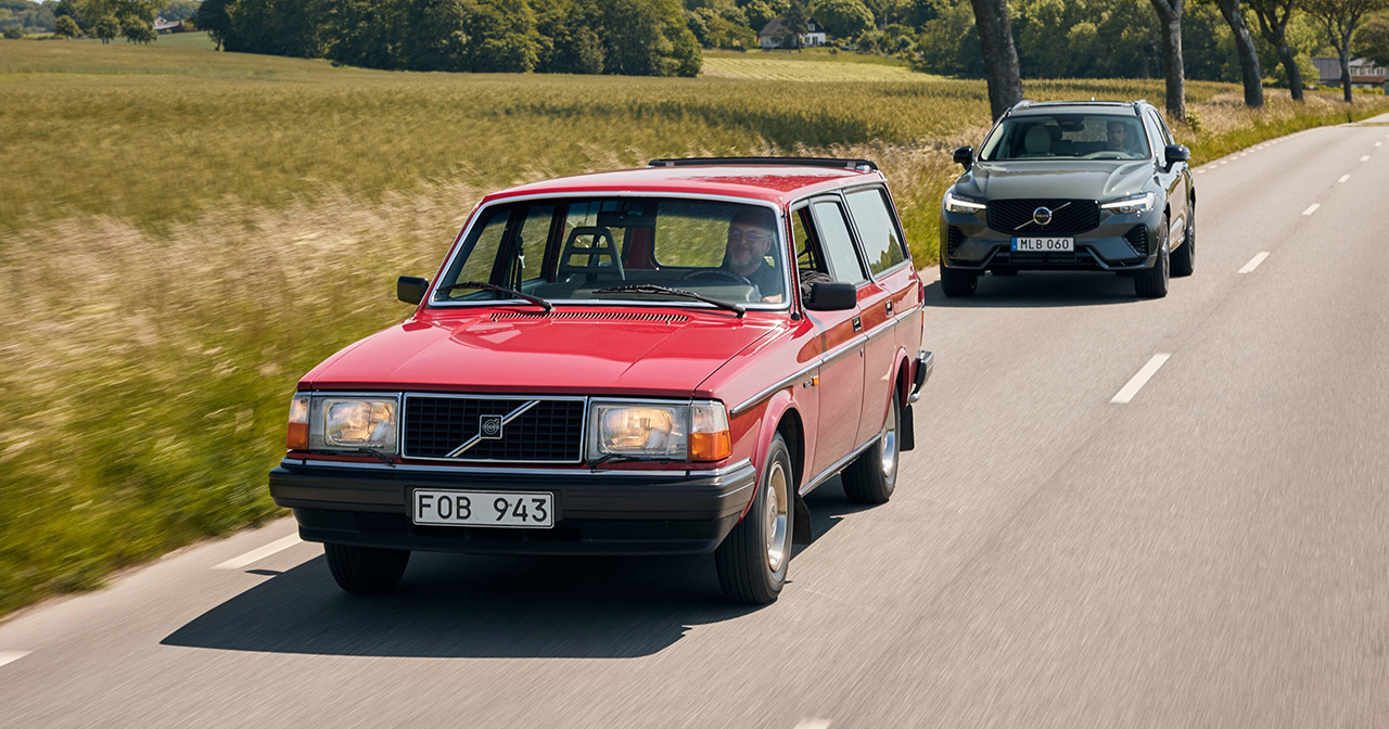 XC60 och 240 i jämförelse