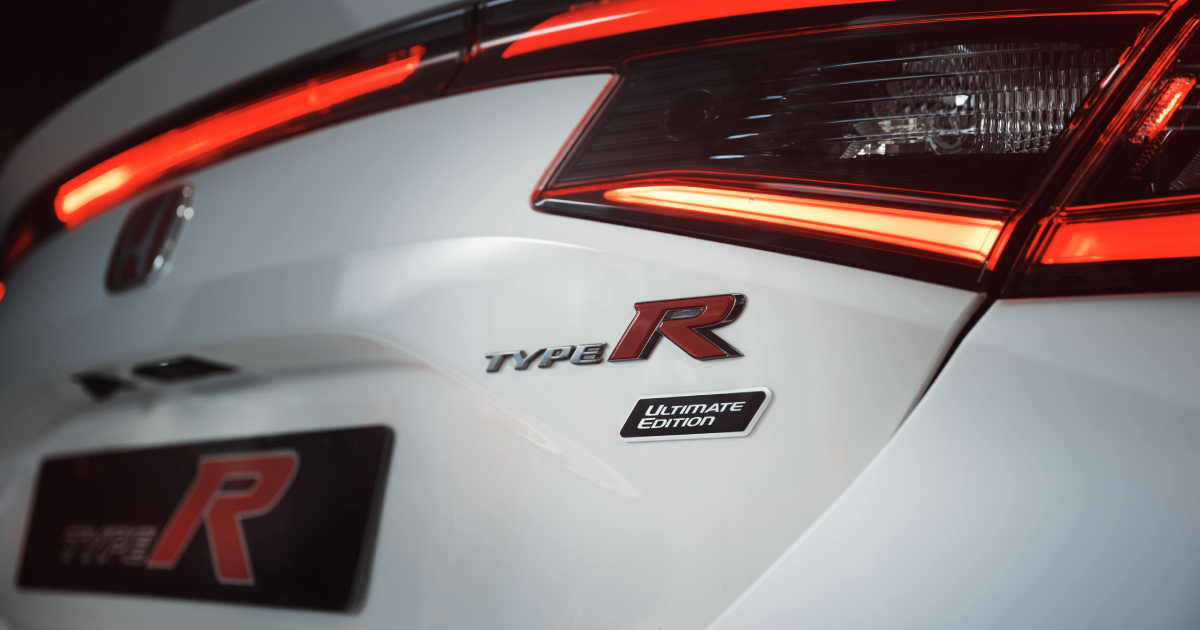 Honda Civic Type R Ultimate Edition interiör med kolfiberelement