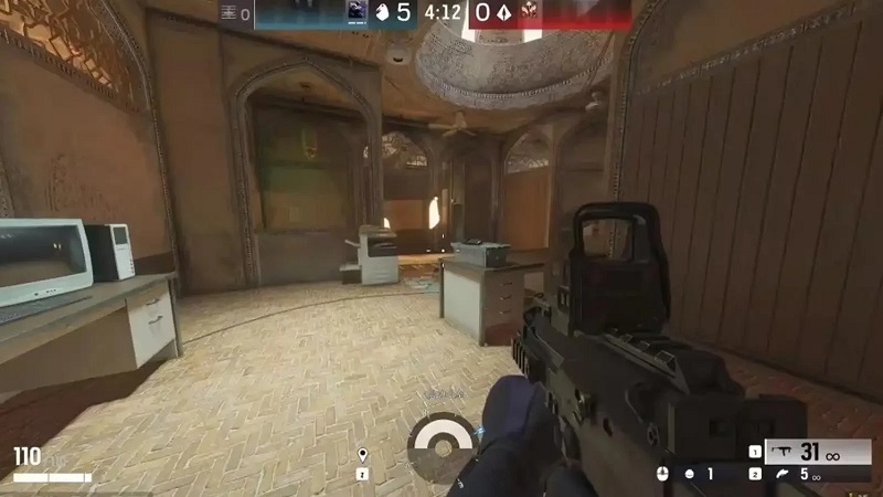 Bild 1: Rainbow Six Sieges omdesignade gränssnitt