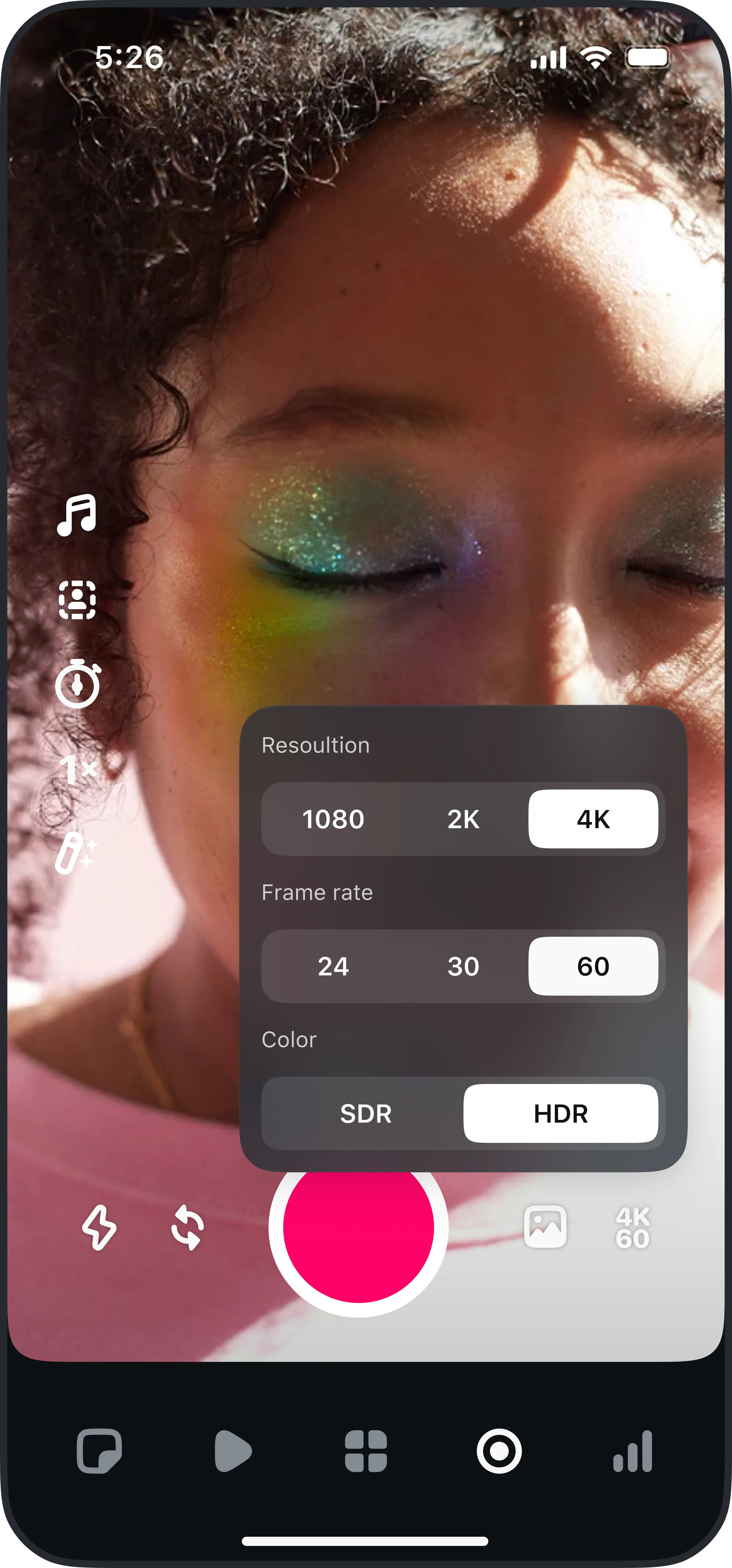 Användning av grönskärmseffekt i Edits