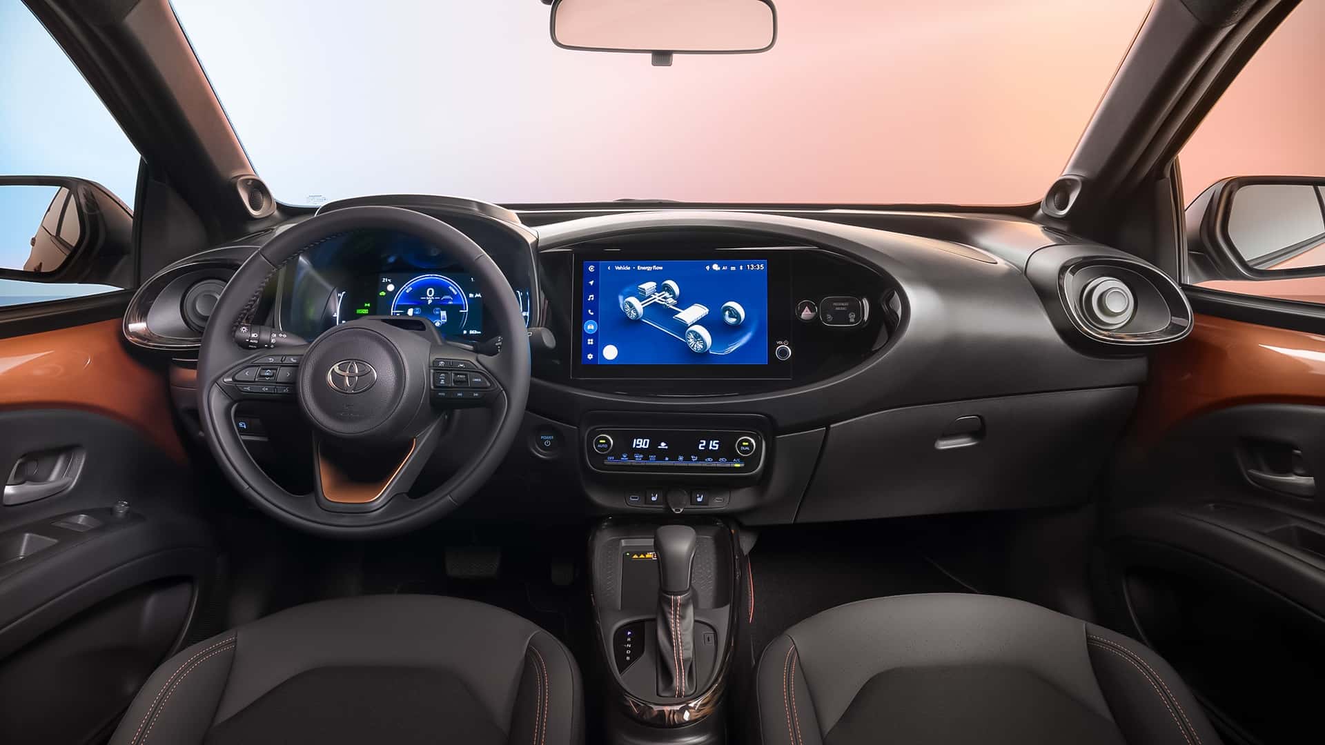 Toyota Aygo X - Framsidan med ny design