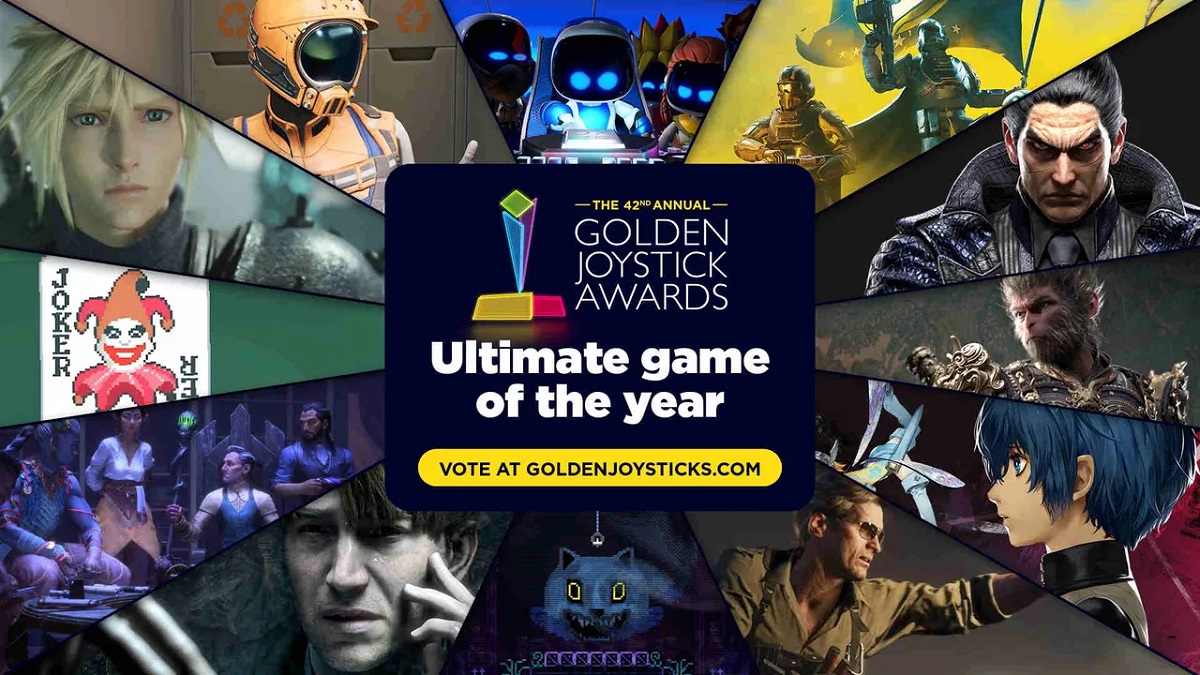 Kampen kommer att vara allvarlig: omröstningen om Golden Joystick Awards bästa spel 2024 har börjat