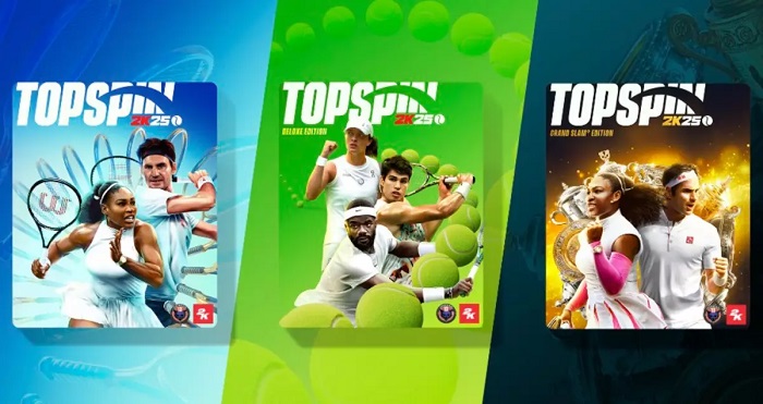 2K Games och Hangar 13 Studios har avslöjat releasedatumet för tennissimulatorn TopSpin 2K25-2