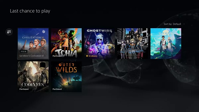 Sony kommer att ta bort sju spel från PS Plus Extra- och Premium-katalogen i mars, inklusive Ghostwire: Tokyo och Civilization VI-2