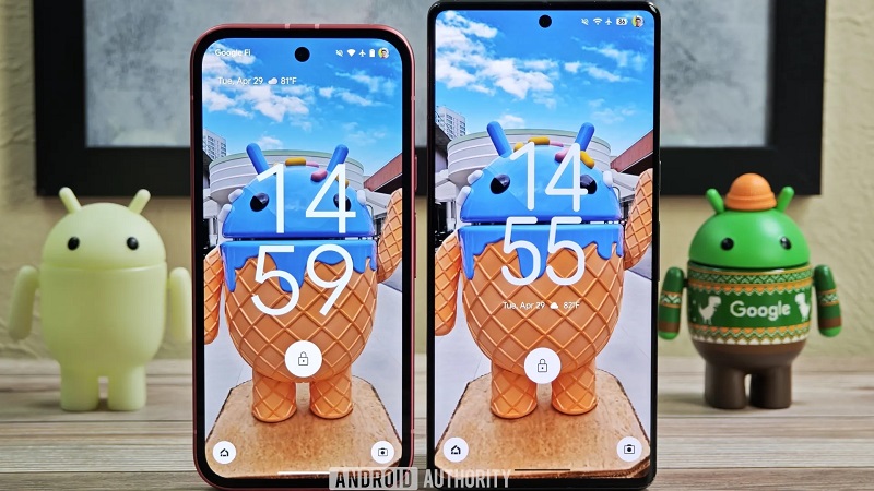 Färgglada ikoner på inställningsskärmen