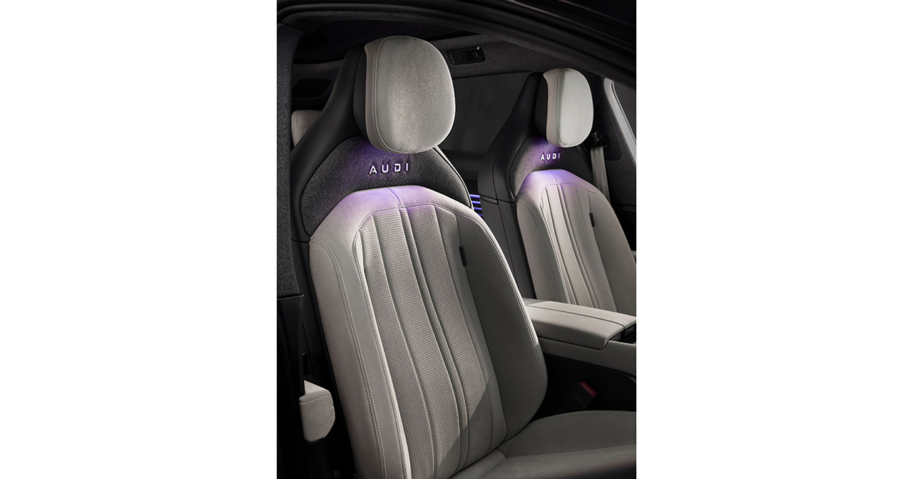 AUDI E5 Sportback på utställning