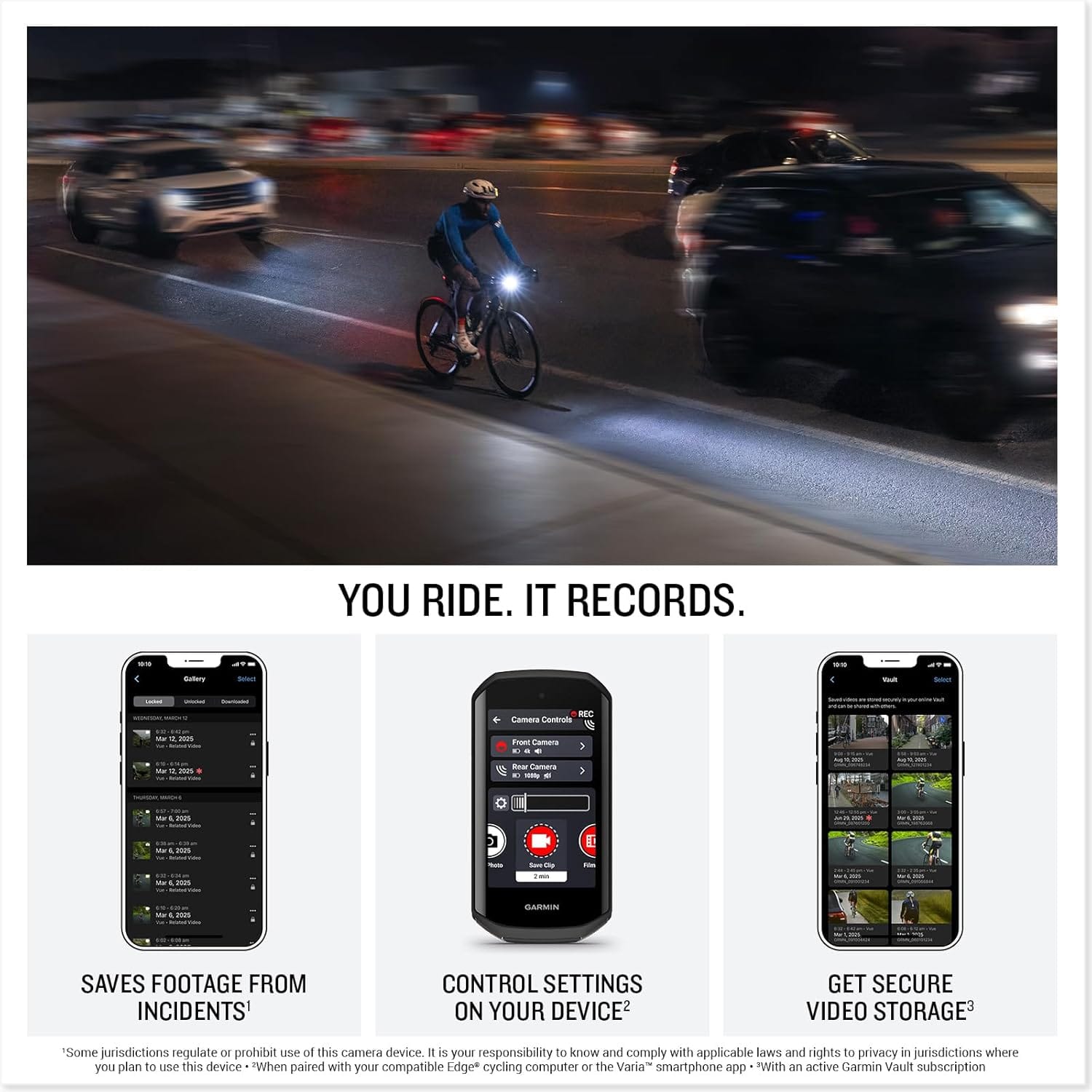 Varia Vue Kamera Strålkastare