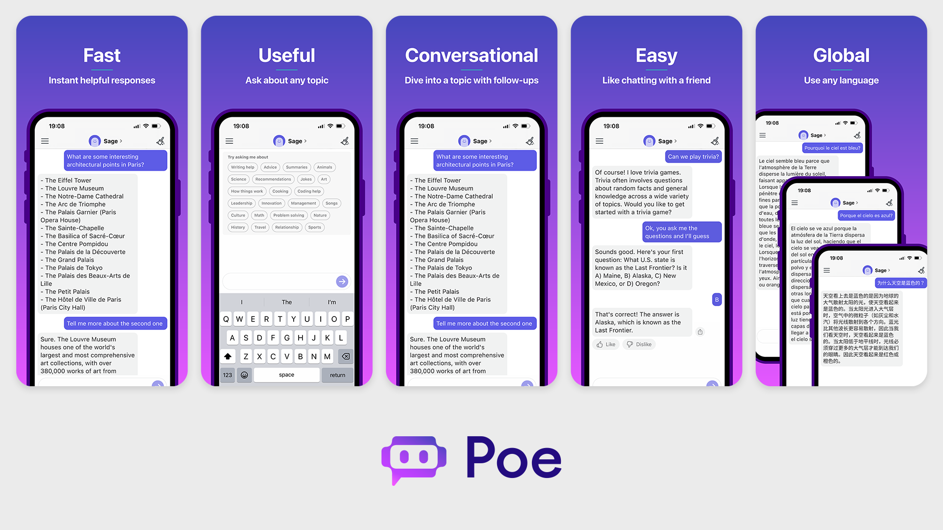 Quoras Poe utökar plattformens kapacitet med multibot-chatt och företagslösningar