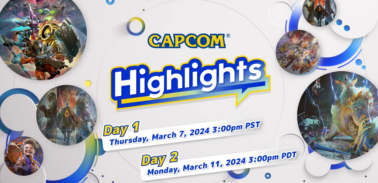 Capcom har tillkännagivit sin egen presentation, som kommer att äga rum den 8:e och 12:e mars