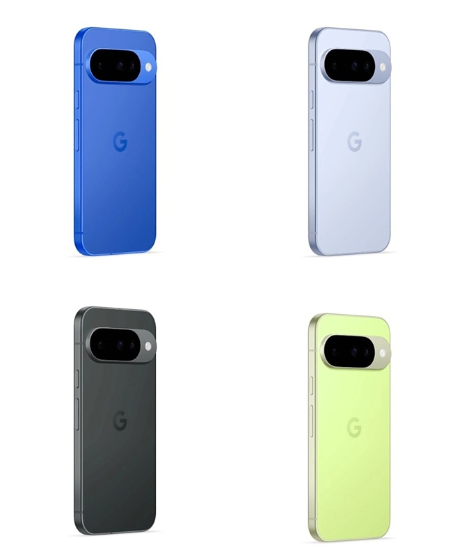 Färger på basmodellen Pixel 10