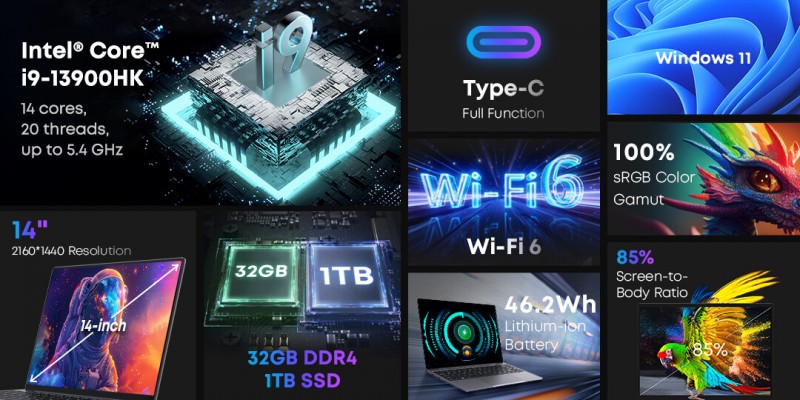 Chuwi CoreBook X - Laptop bild