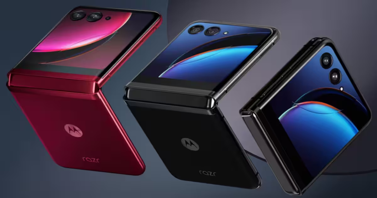 Motorola förbereder sig för att presentera en ny version av sin vikbara smartphone, Razr 50 Ultra