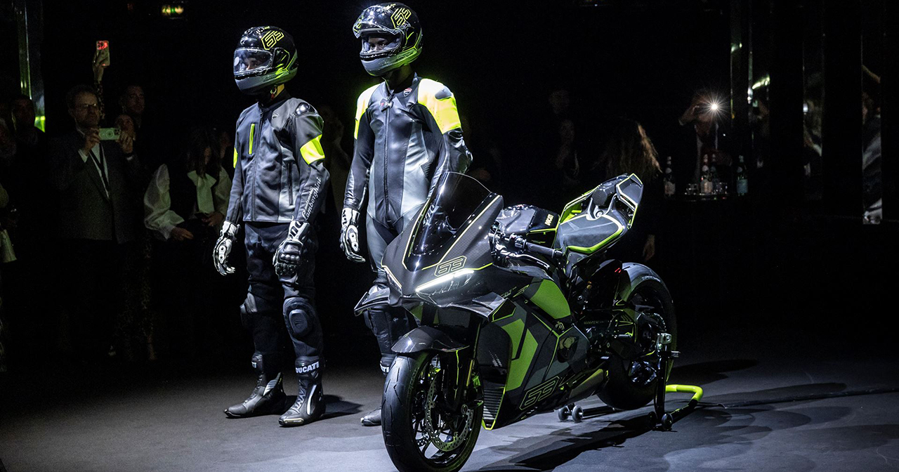 Ducati Panigale V4 Lamborghini sportcykel med ny design