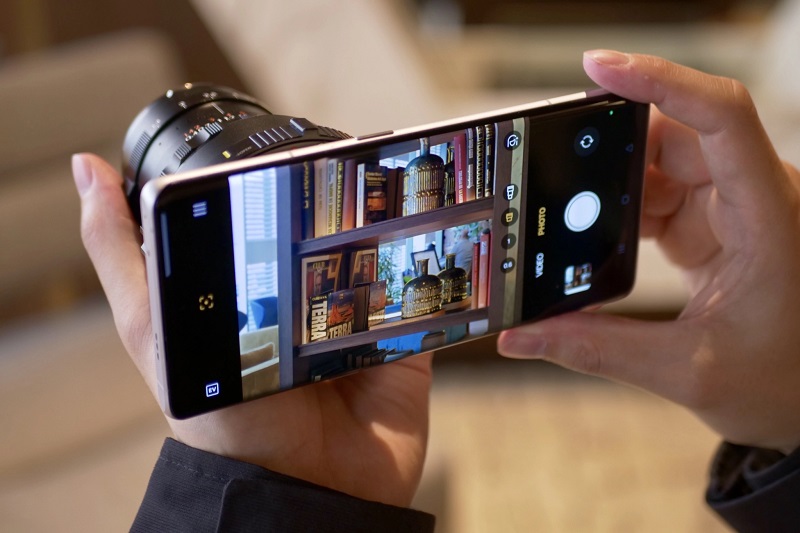 Realme smartphone teleobjektiv