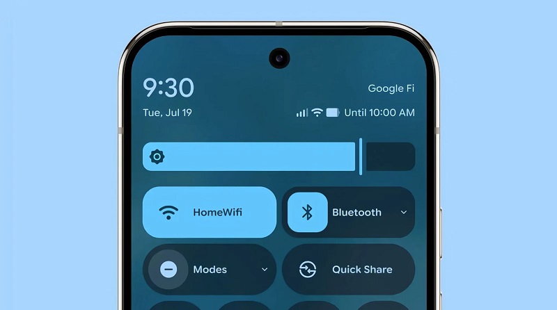 Exempel på nya animationer i Material 3 Expressive