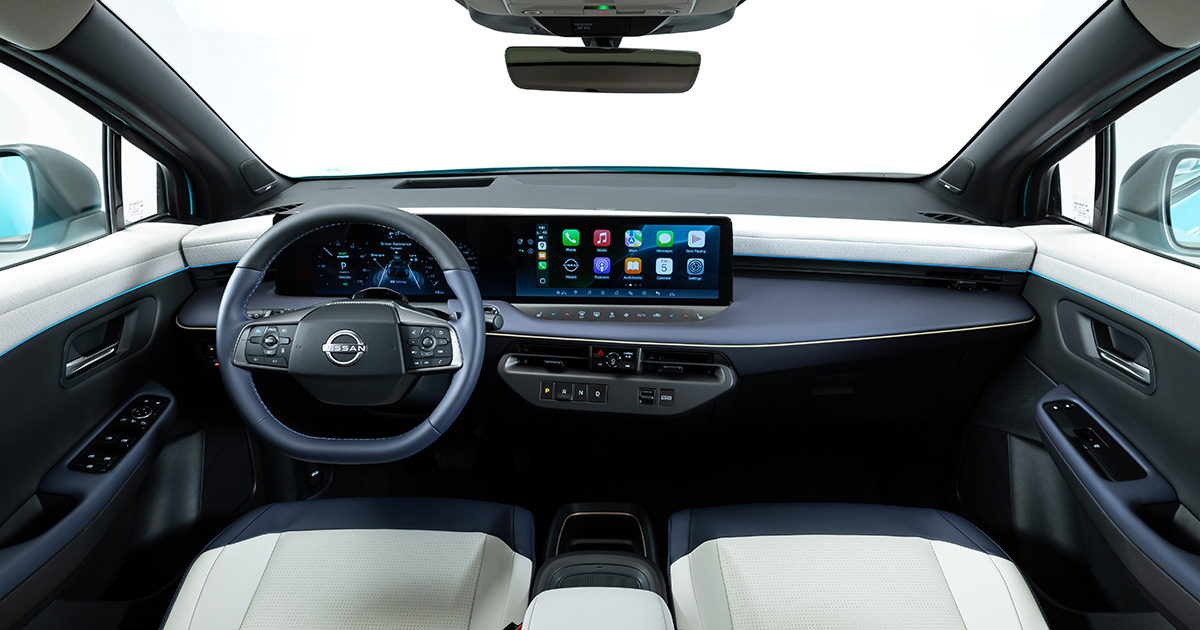 Produktionsversionen av den nya Nissan Leaf