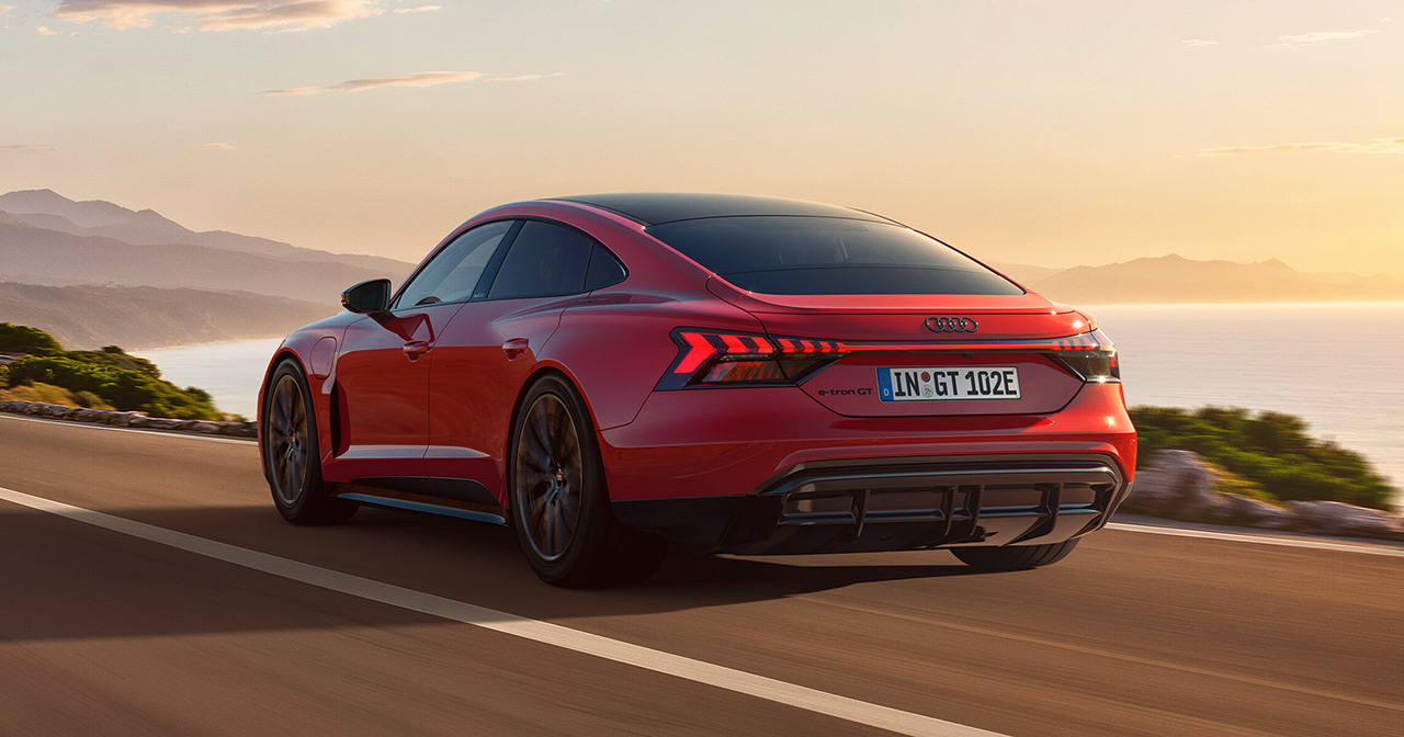 Audi e-tron GT quattro-display