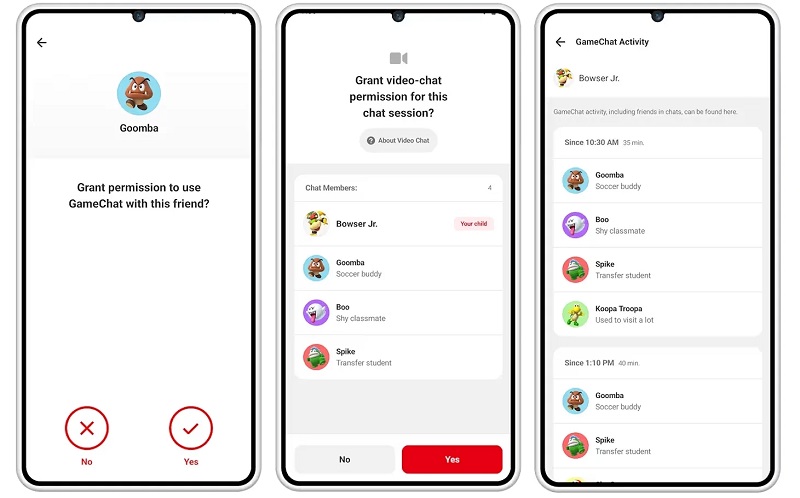 Nintendo Switch 2 Föräldrakontroller funktion