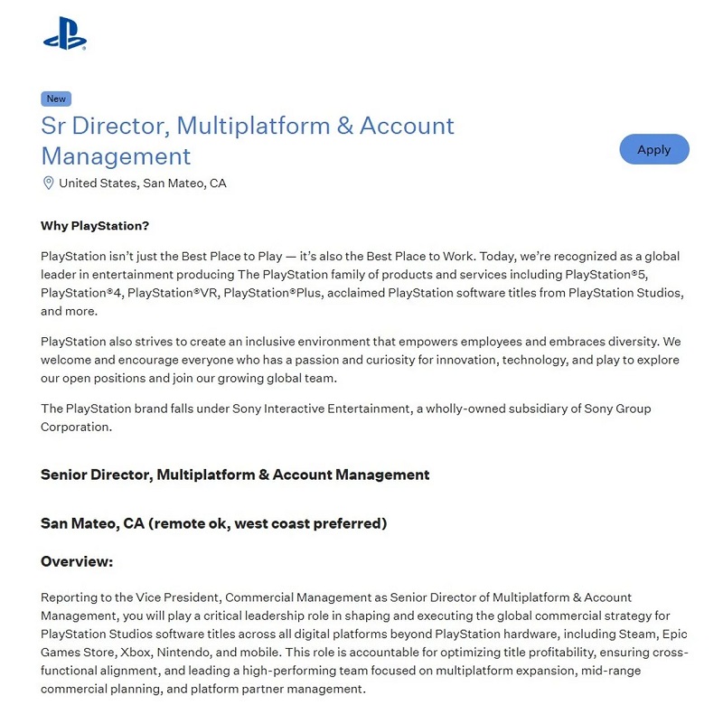 Bild relaterad till Sonys multiplatformspel