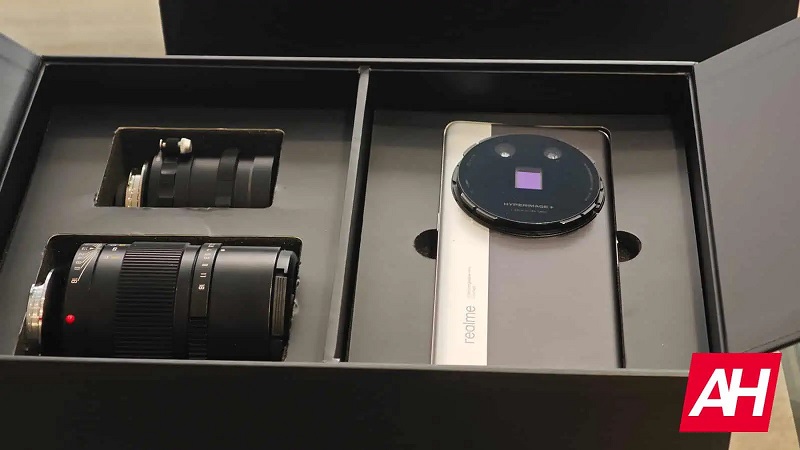 Realme smartphone-gränssnitt