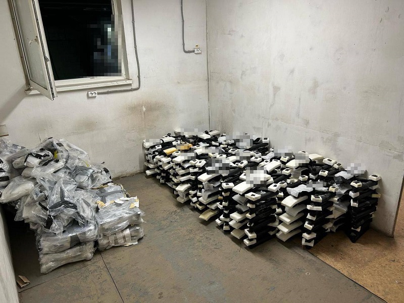 Foto från platsen för attacken på de ryska bombplanen