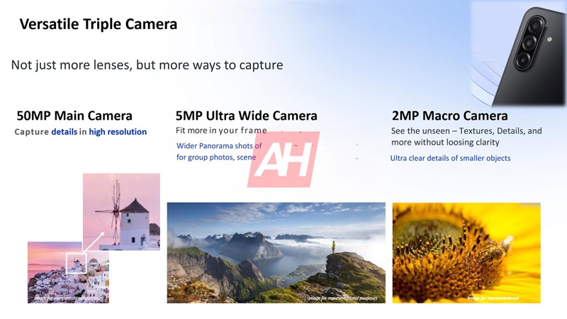 Galaxy A17 exteriör
