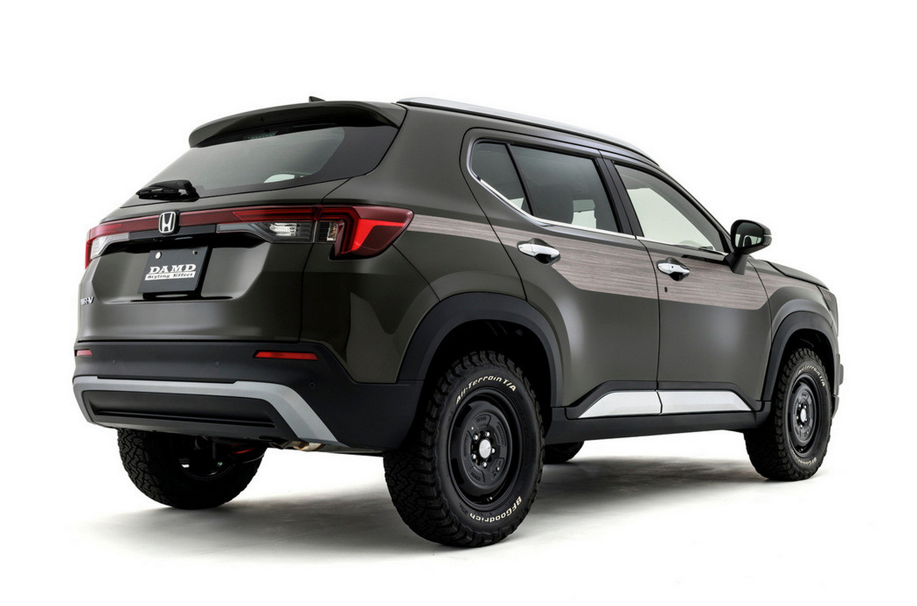 Damd Honda WR-V med Jeep-design