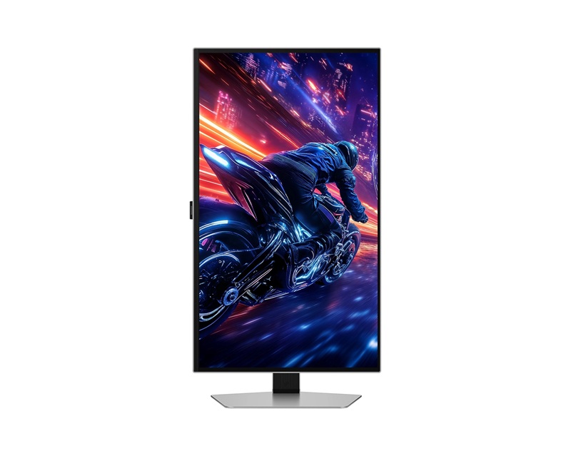 Framsidan av Samsung Odyssey OLED G6 Gaming Monitor