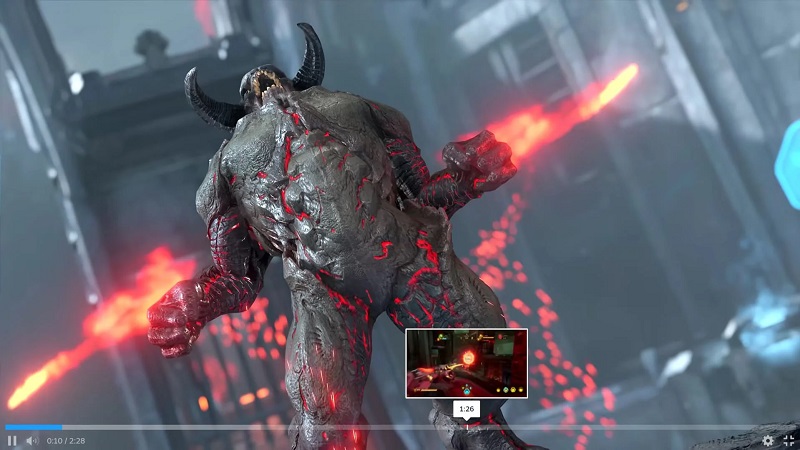 Ändrat gränssnitt för trailer-spelaren i Steam