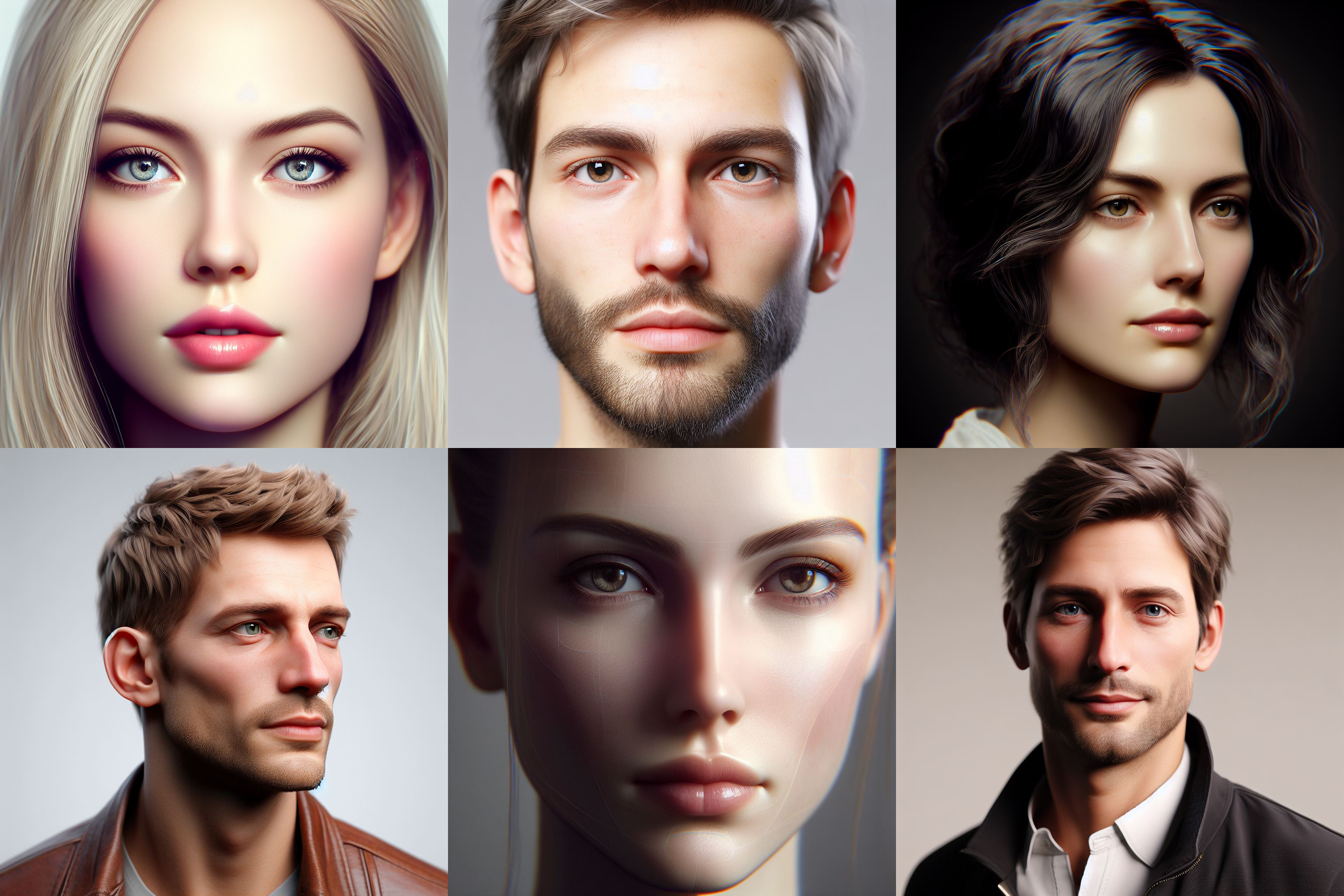 Människor är mer benägna att lita på vita ansikten i genererade foton än i verkliga foton - studie