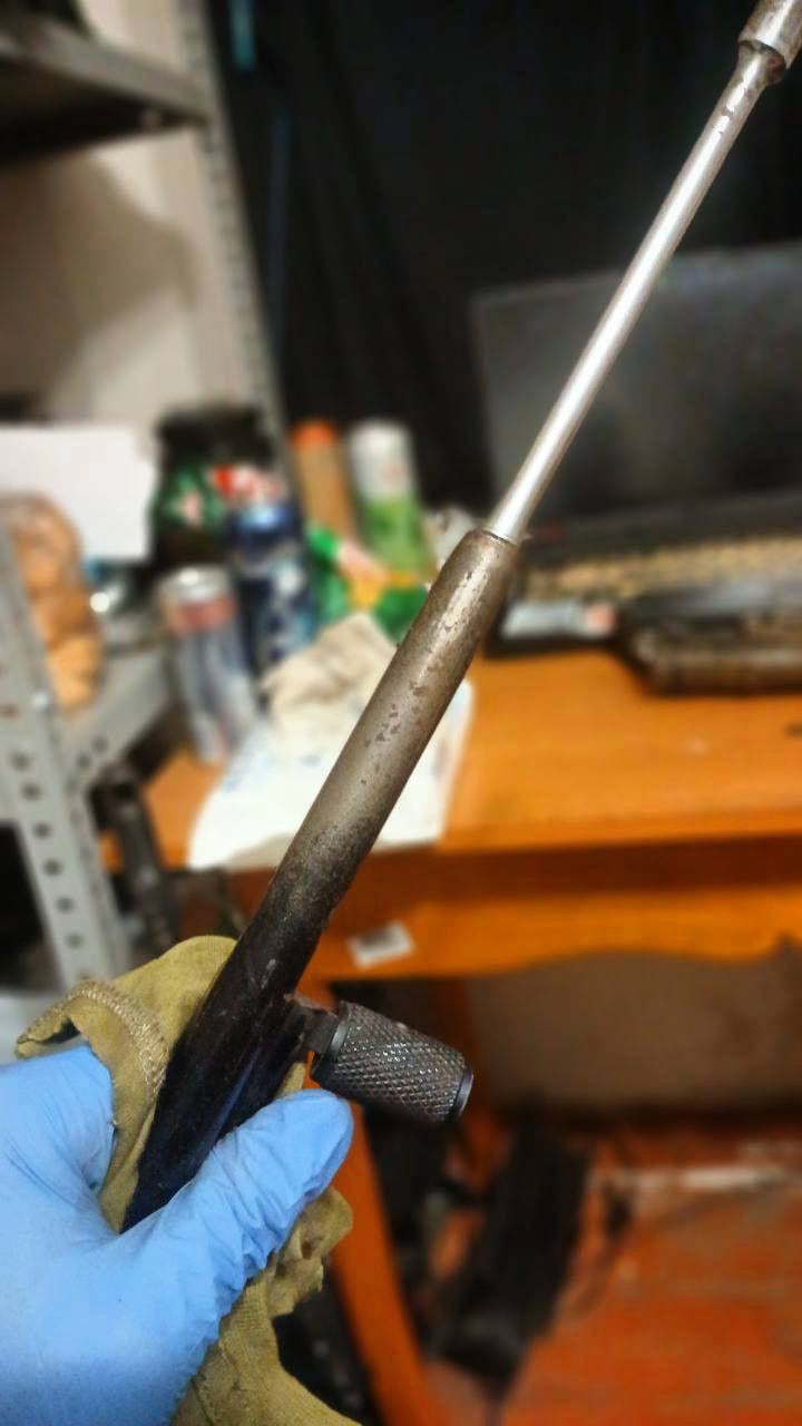 AK-12 efter användning