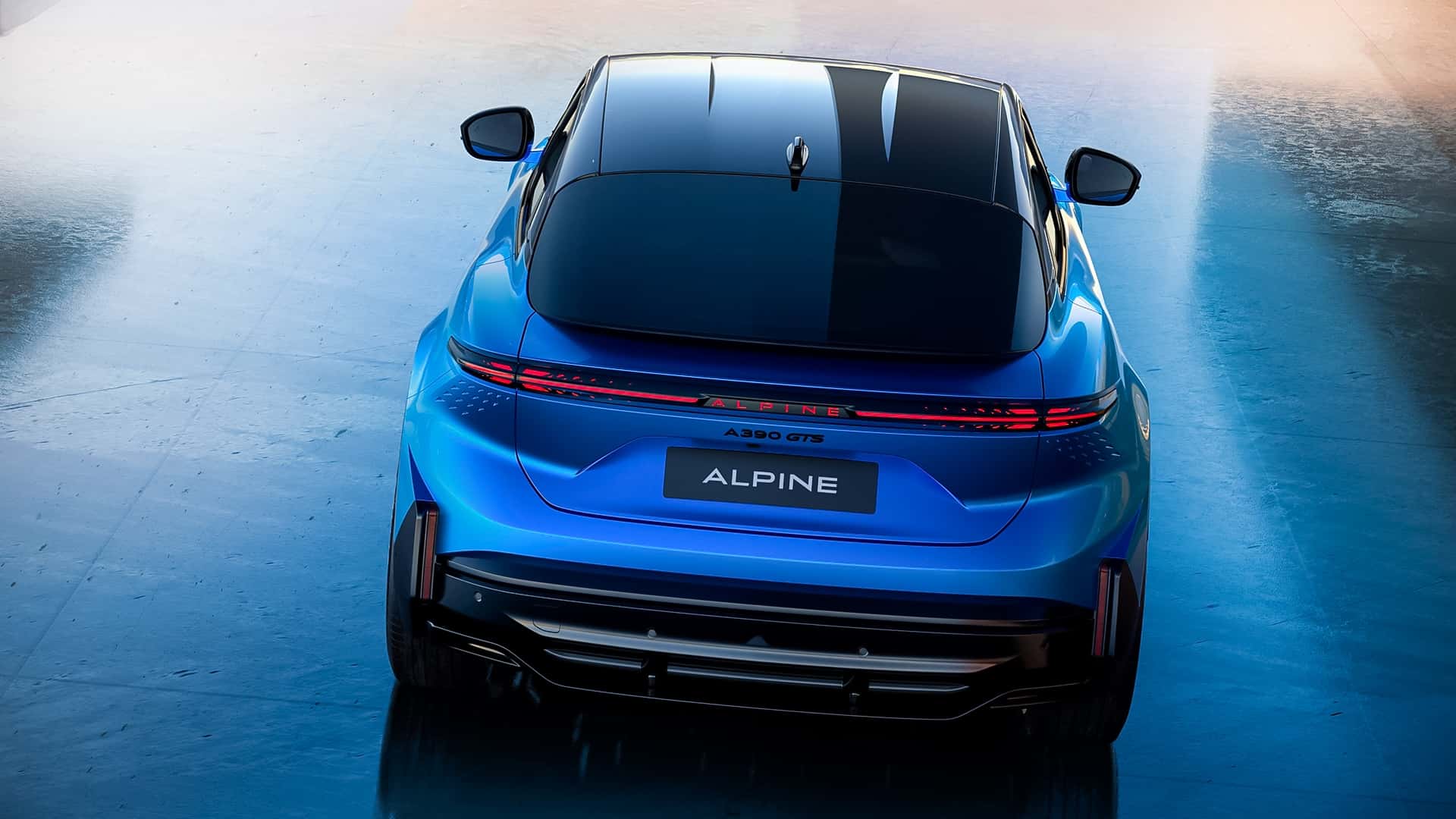 Alpine A390 interiör