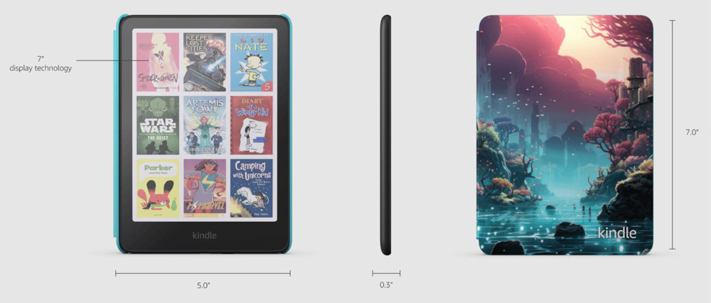 Kindle Colorsoft Kids. Illustration: Amazon