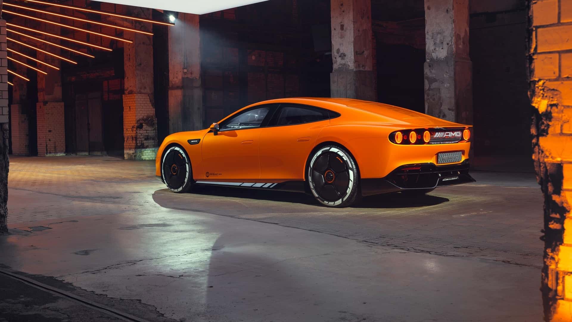 Mercedes-AMG GT XX Concept Side View