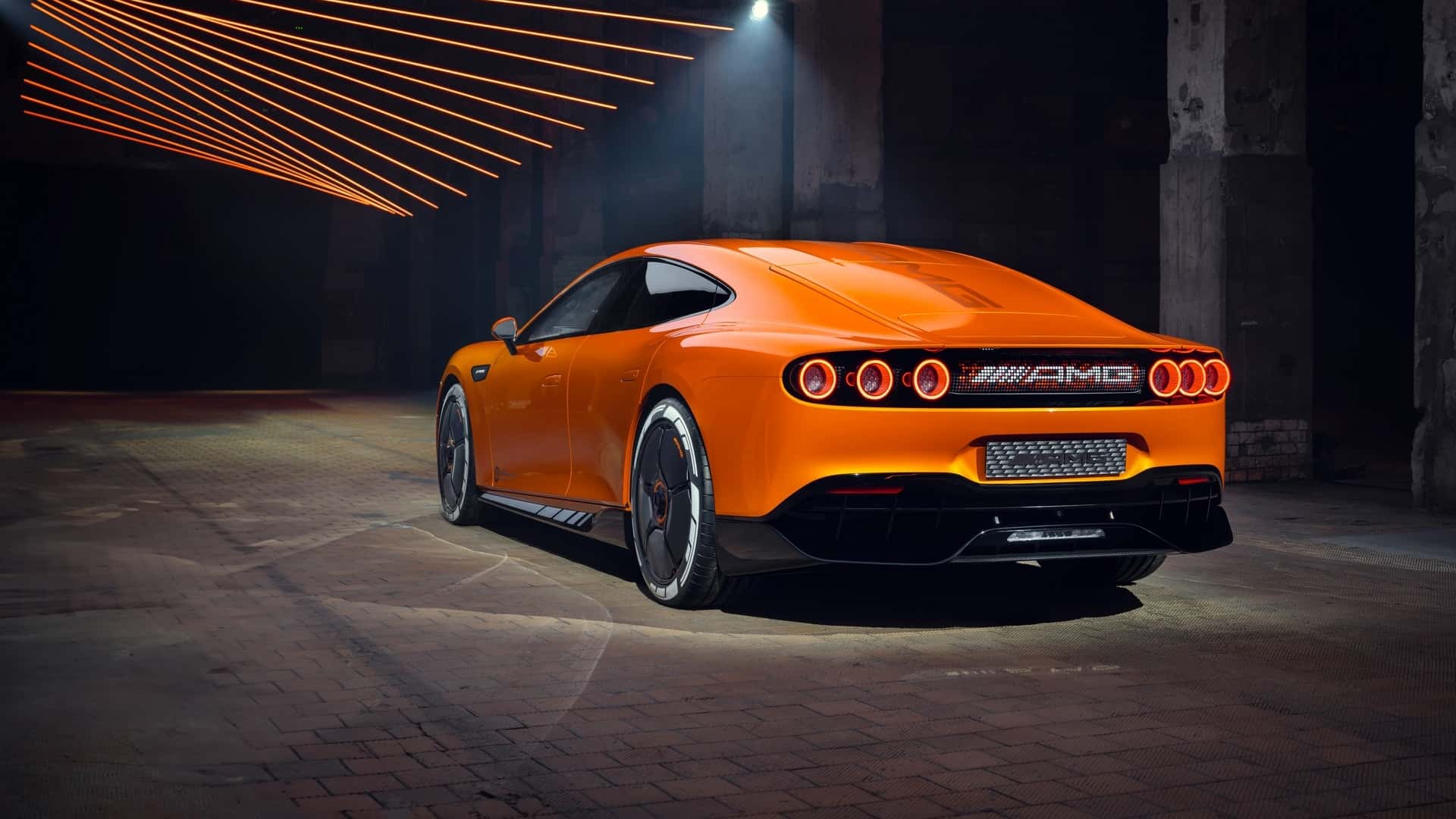 Mercedes-AMG GT XX Concept Rear View