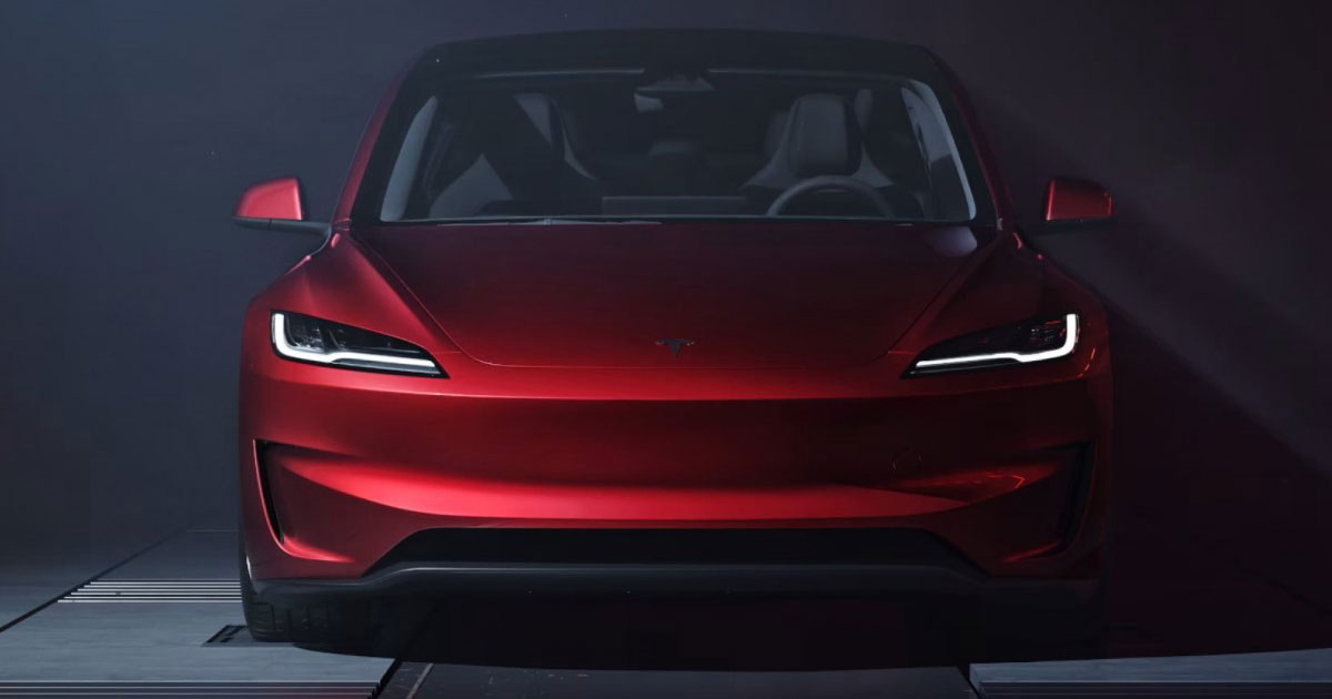 Tesla Model 3. Foto: Tesla