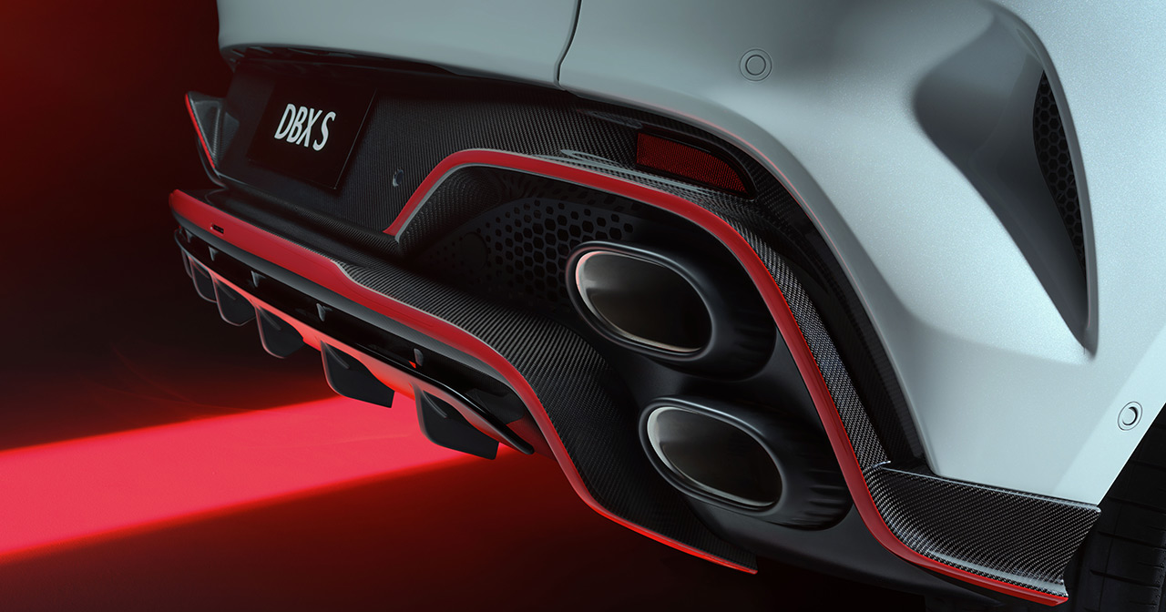 Aston Martin DBX S - rear view
