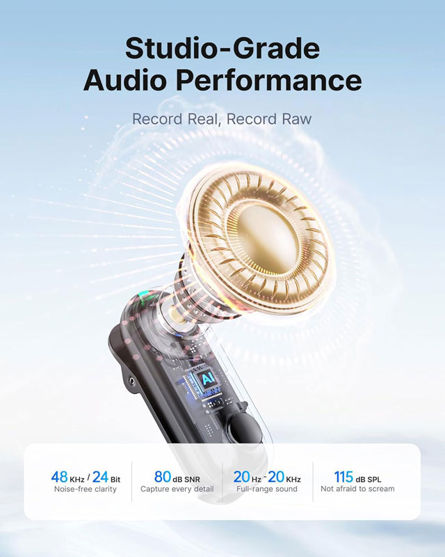 BOYA Magic mikrofon i olika designer