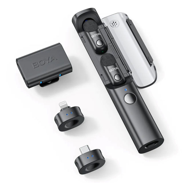 BOYA Magic funktioner: Brusreducering och inställningar