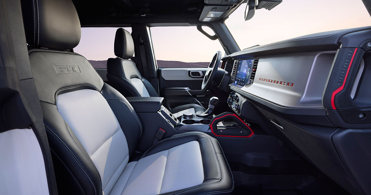 Ford Bronco 60th Anniversary Edition - Interiördetaljer