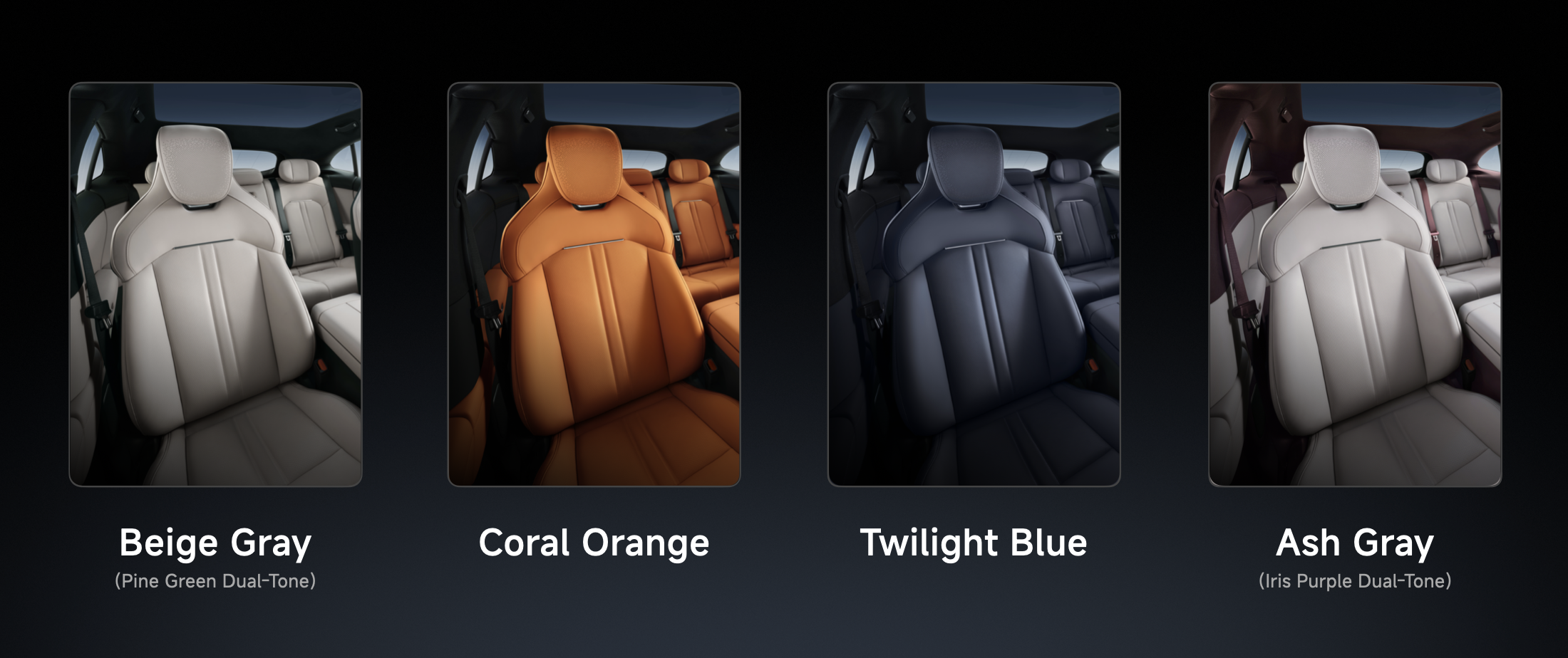 Xiaomi YU7 karossfärgval