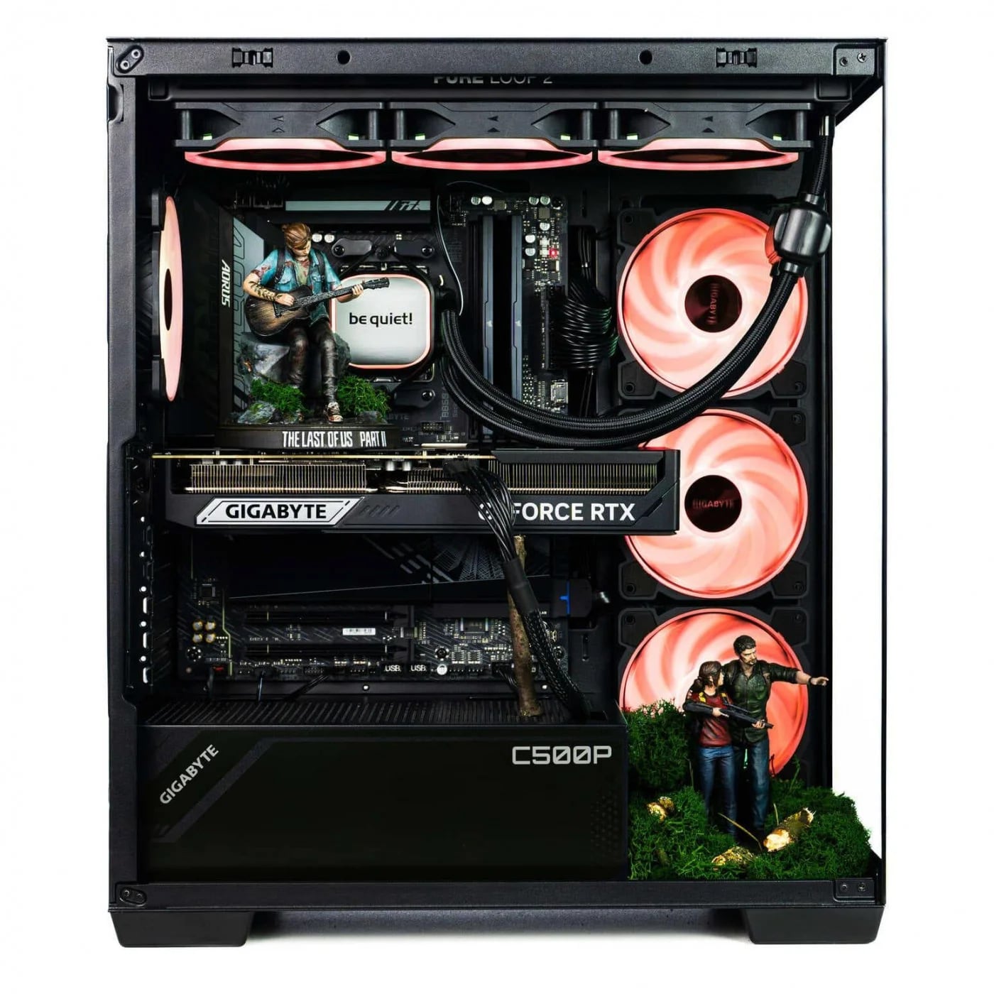 En närbild på art-PC från The Last of Us Part II