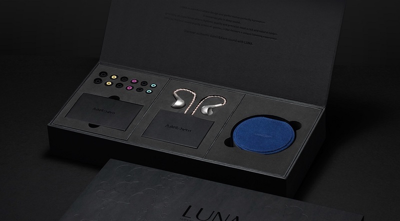 Luna hörlursset med fodral