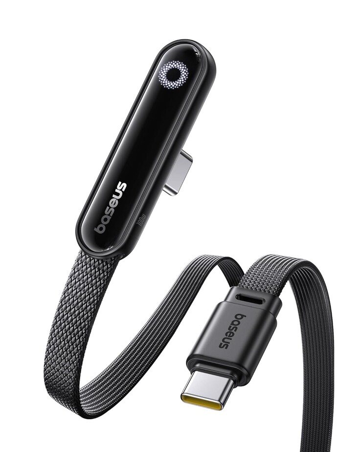 USB-C-kabel med 90 graders vinkel från Baseus