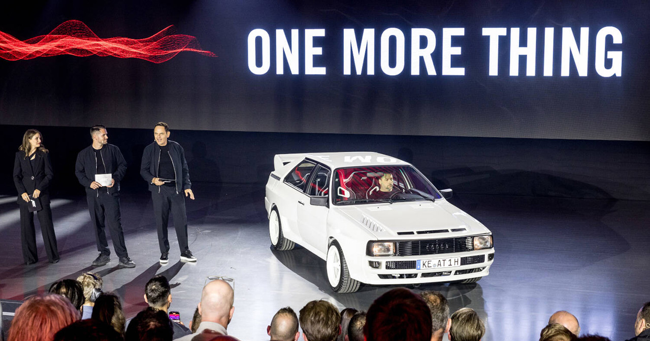 ABT Ur-Quattro på Friends of ABT-utställningen